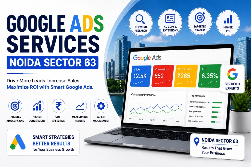 Google ADS Services Noida Sector 63